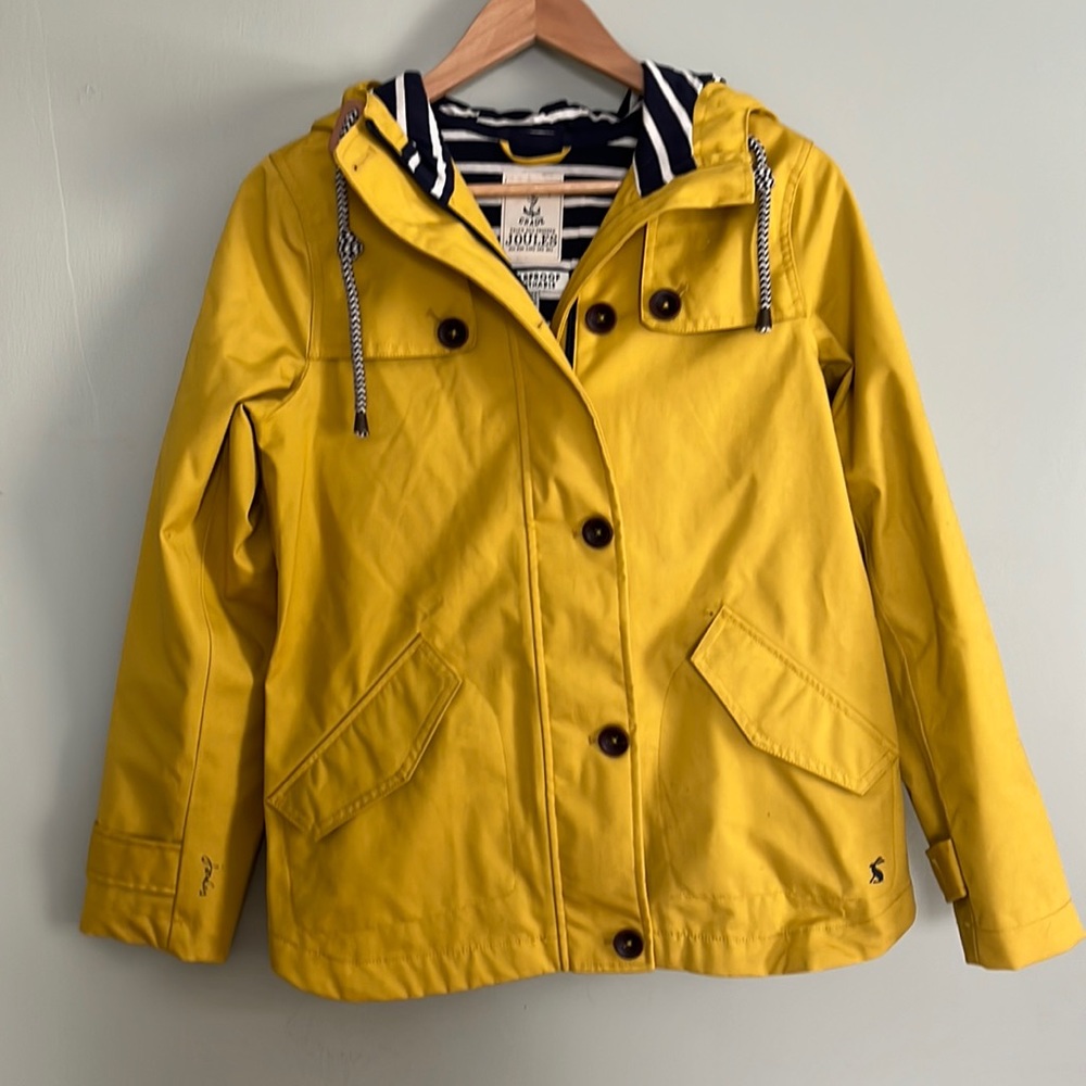 Yellow raincoat